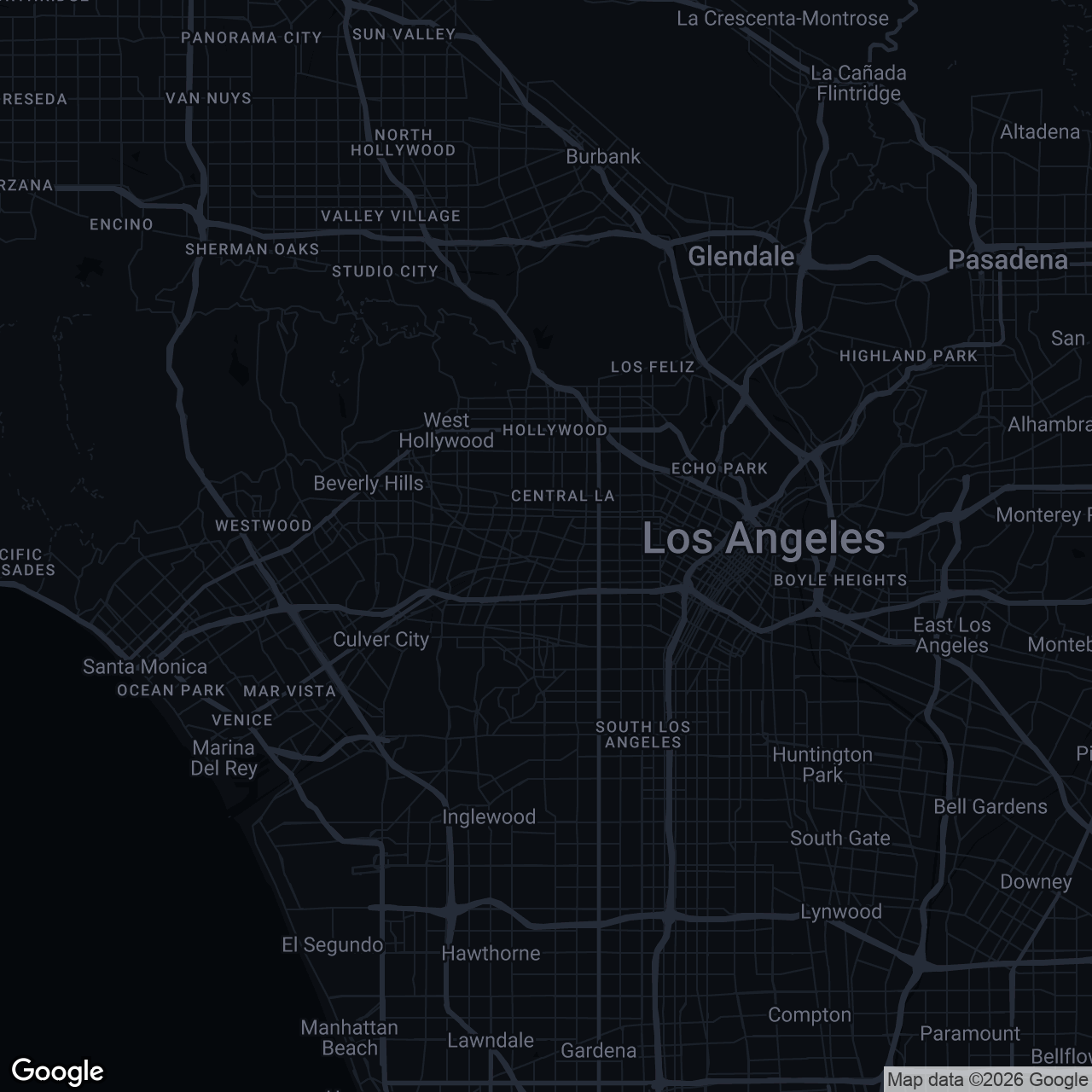 Map of Los Angeles